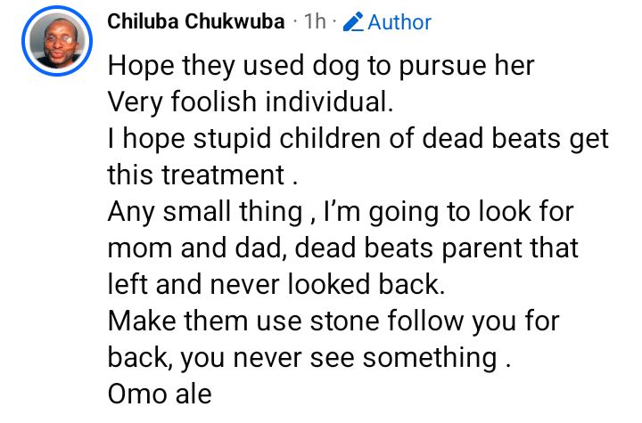 Lady torn up by her deadbeat father and his wife after attempting to reconnect with him