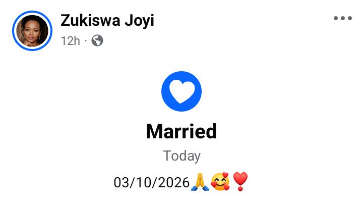 "Jesus has done this. The wait was all worth it," 37-year-old South African virgin writes as she weds
