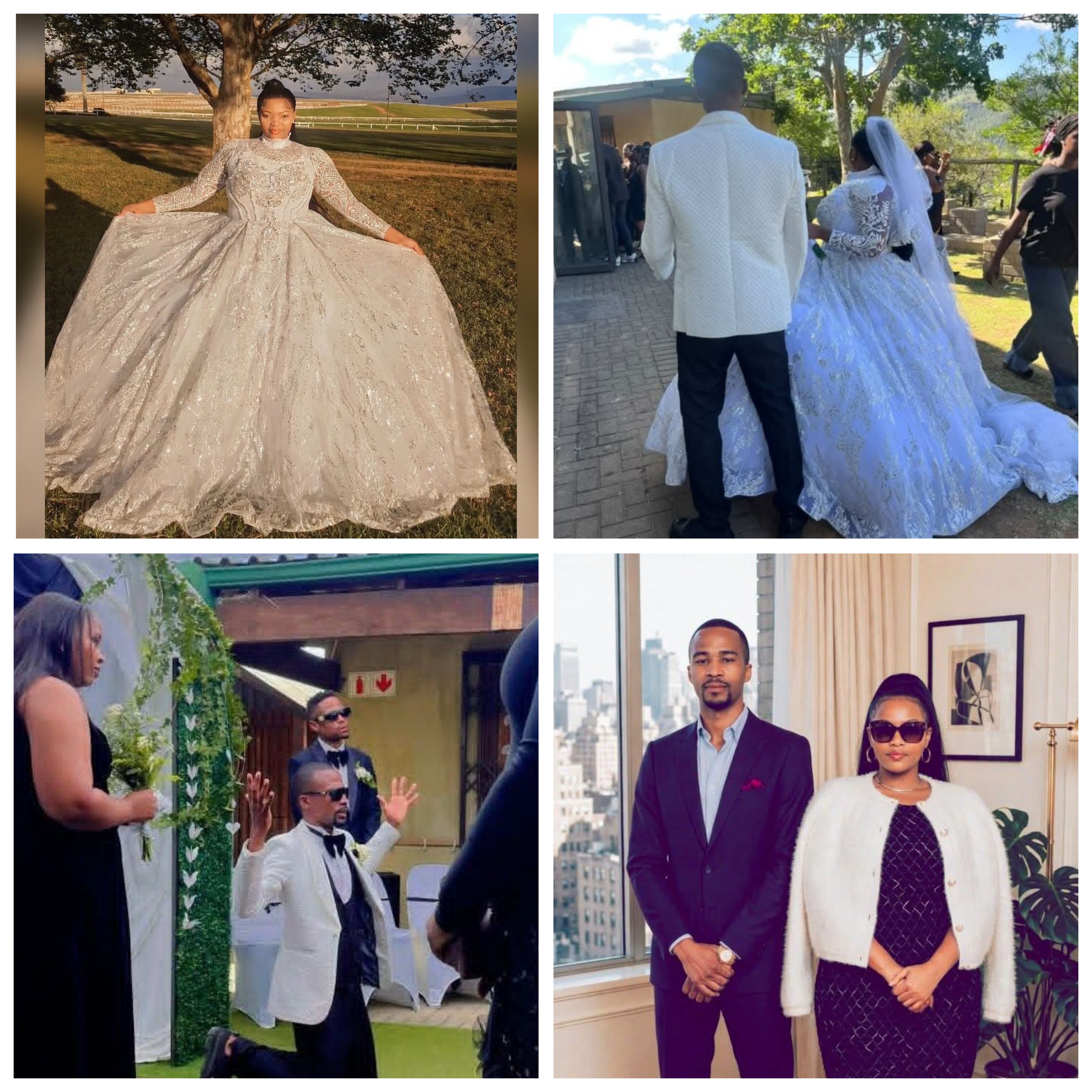 "Jesus has done this. The wait was all worth it," 37-year-old South African virgin writes as she weds