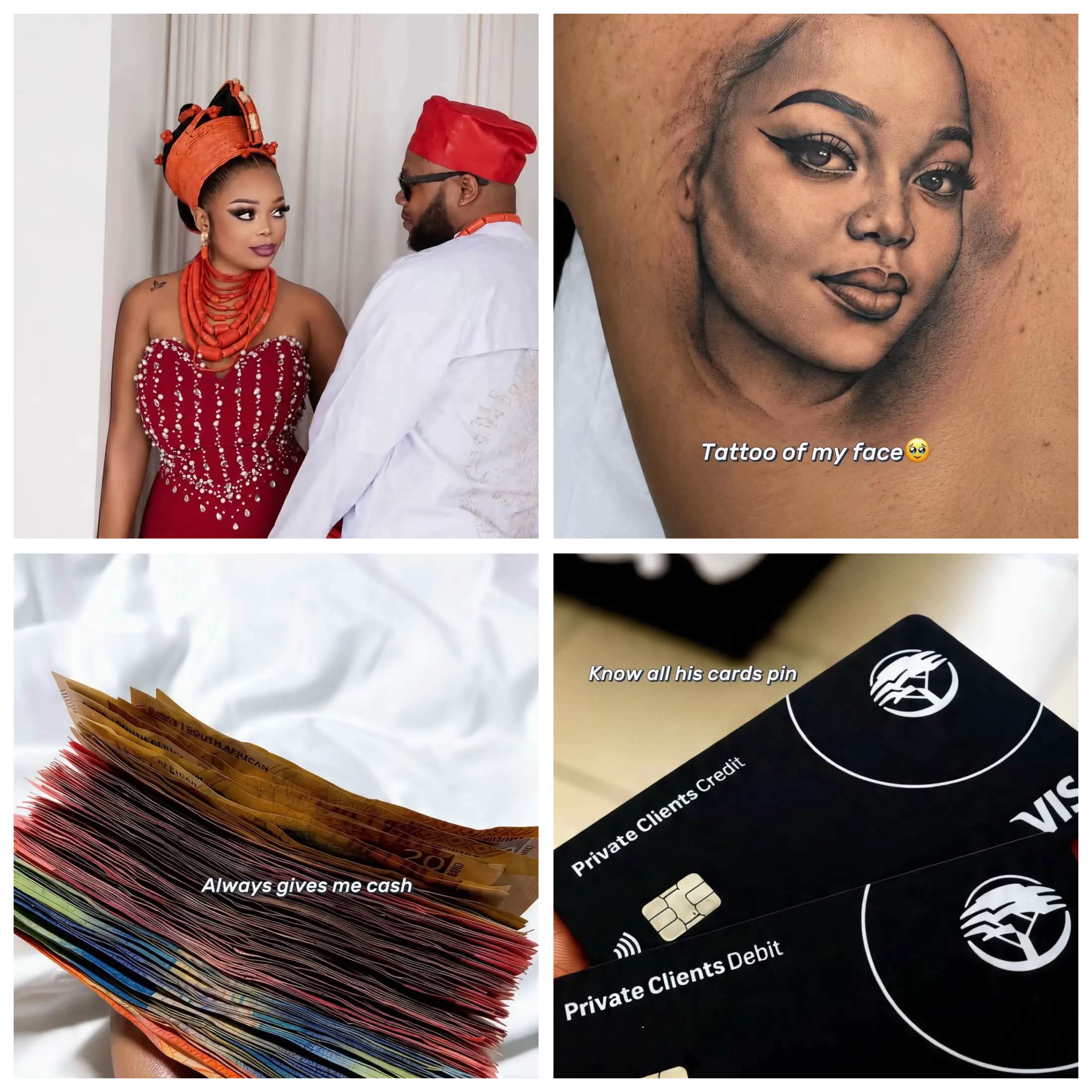 South African woman shares things her Nigerian husband does for her "that would send low effort men into coma"