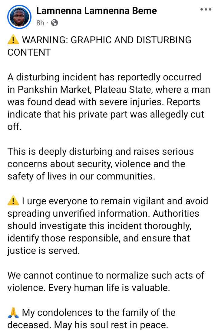Man found dead in Plateau