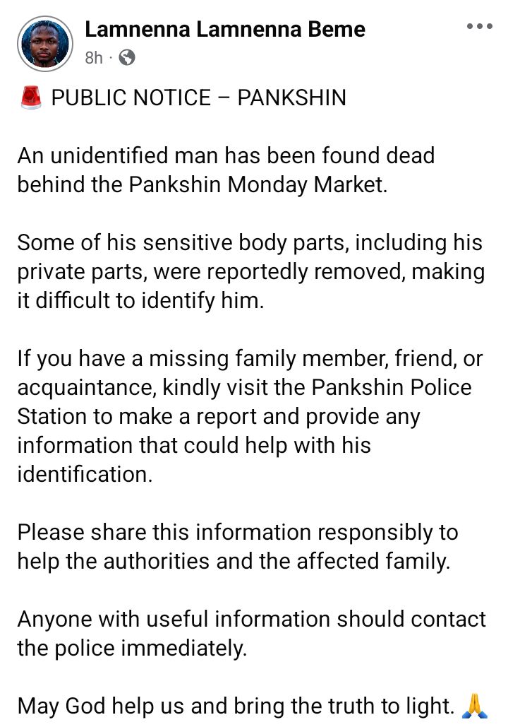 Man found dead in Plateau