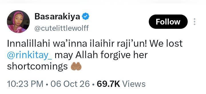 Nigerian lady dies after repeatedly posting about her battle with depression