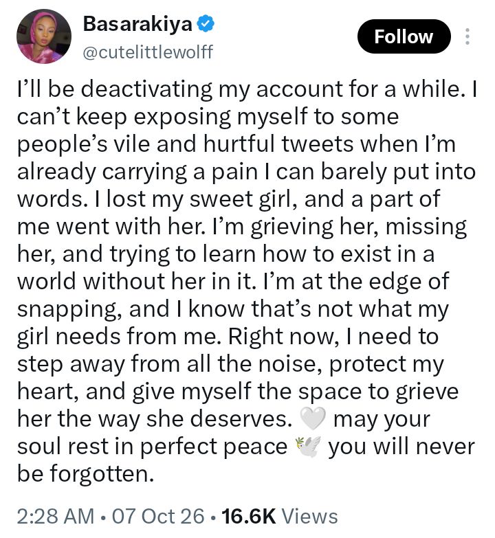 Nigerian lady dies after repeatedly posting about her battle with depression