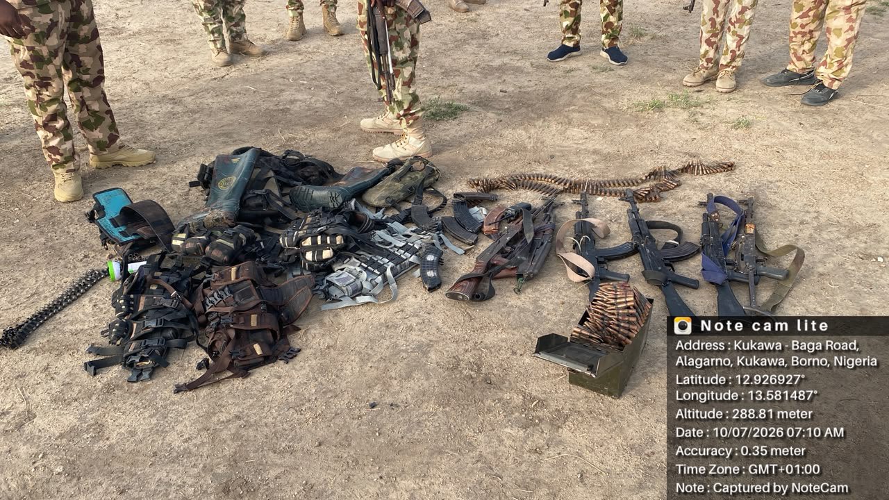 Gallant soldiers k!lled as troops repel massive ISWAP attack on Borno military base, neutralise 25 terrorists