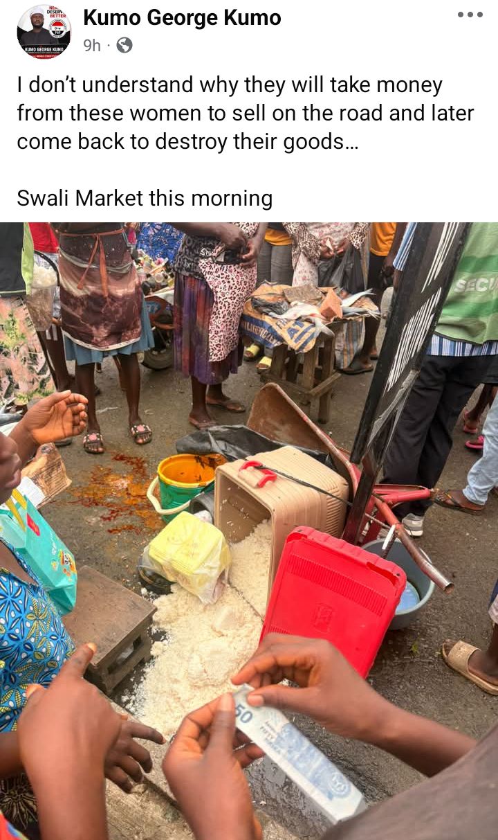 Task force allegedly ‘destroys roadside trader's rice and stew at Bayelsa market’