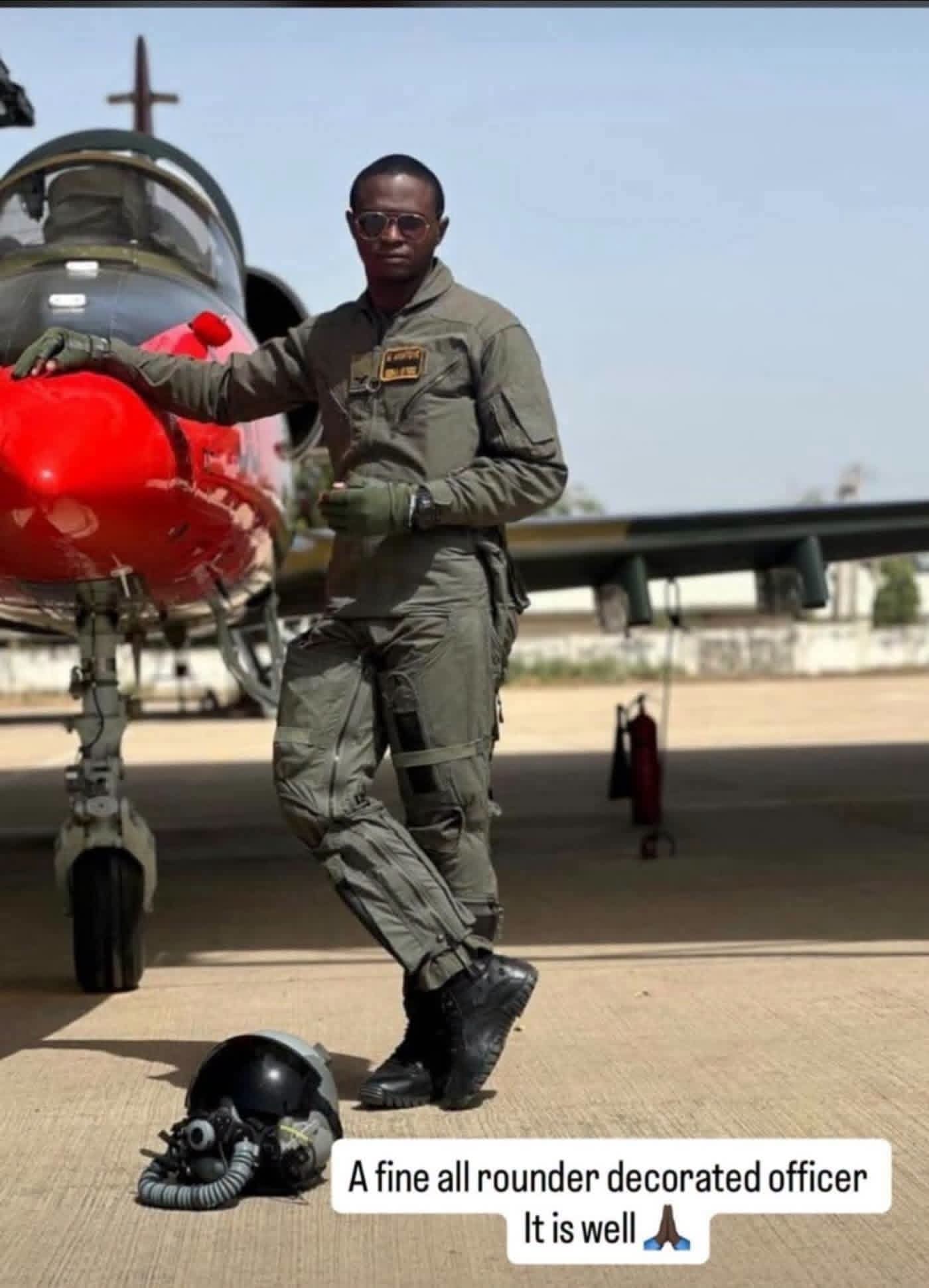 NAF plane crash: Ex-FRSC Deputy Corps Marshal Olagunju mourns Flight Lieutenant who got married in 2025