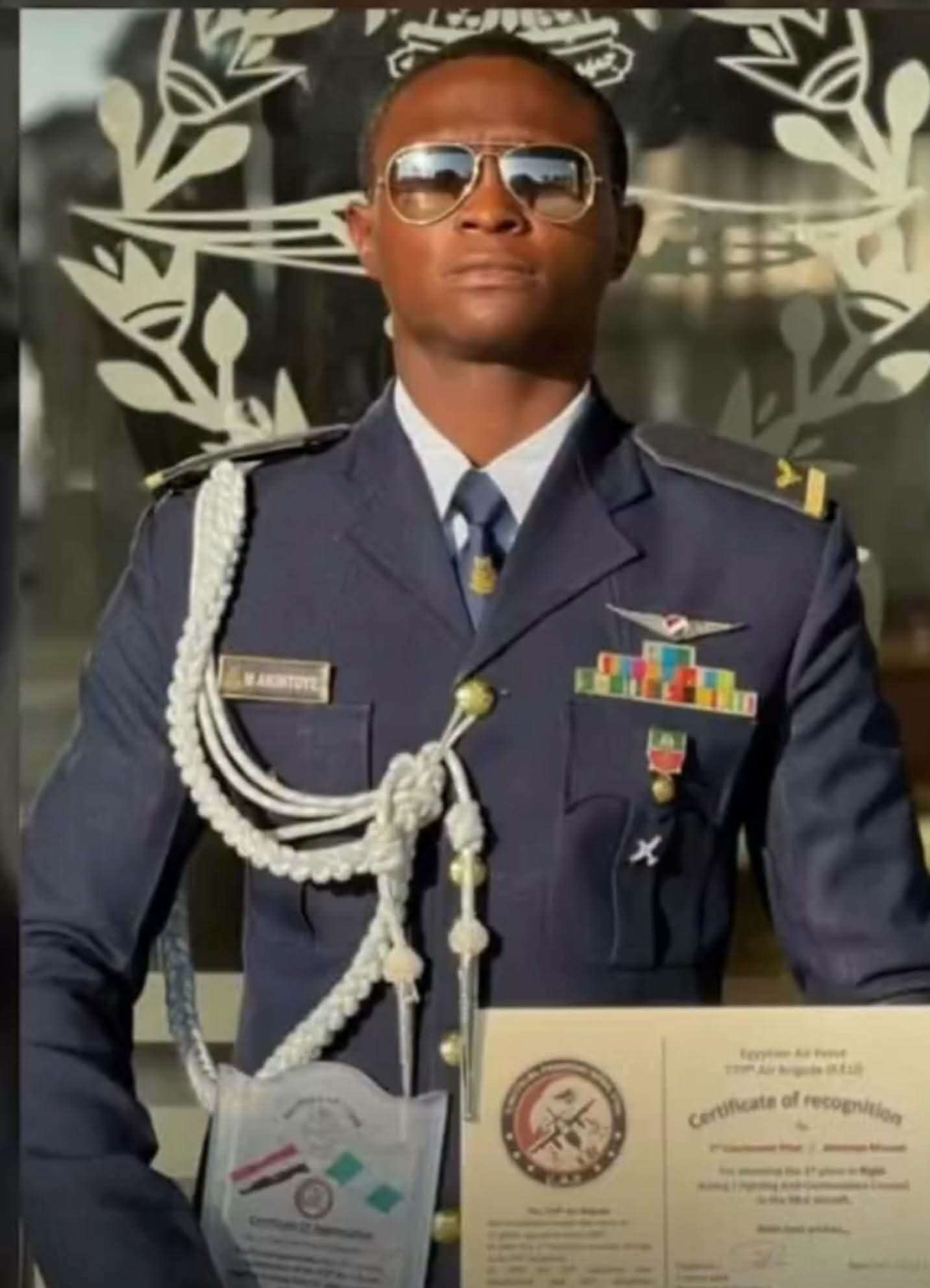 NAF plane crash: Ex-FRSC Deputy Corps Marshal Olagunju mourns Flight Lieutenant who got married in 2025