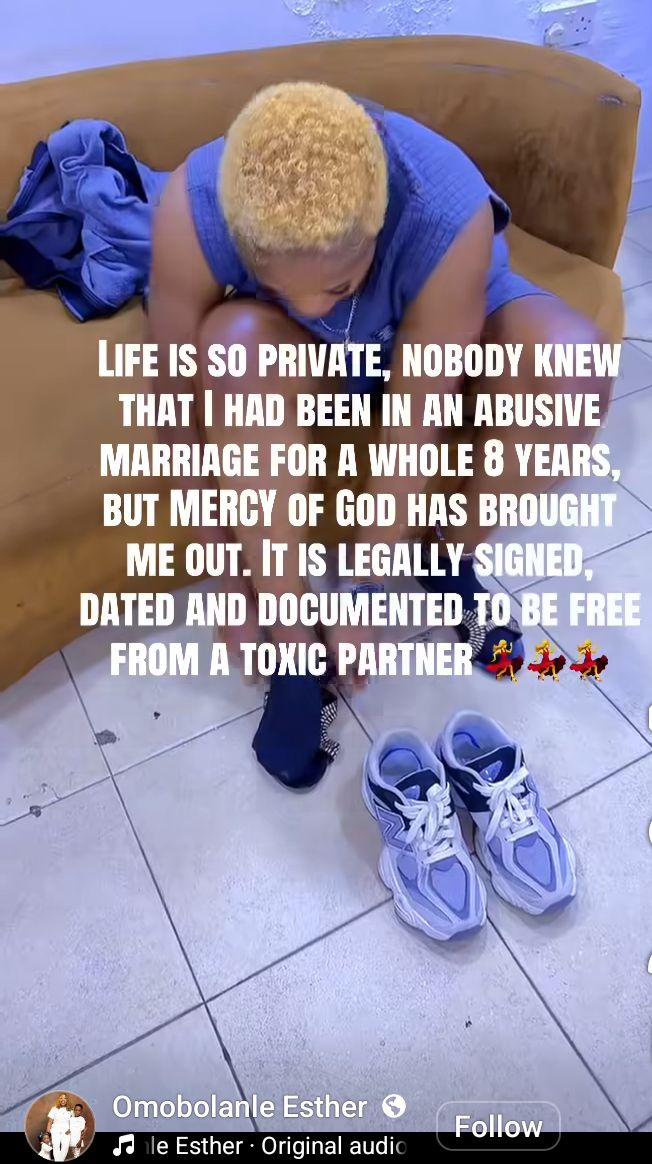 "I am free forever" - Nigerian woman announces her divorce after 8 years in ‘abusive marriage’