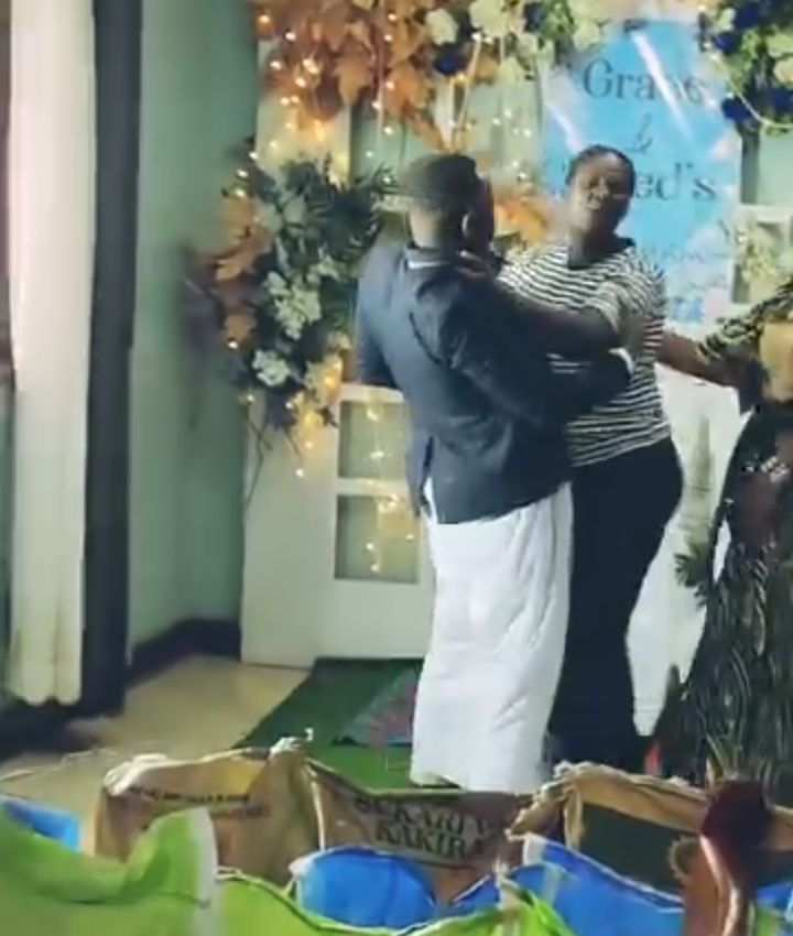 Drama at Ugandan singer's traditional introduction ceremony as another woman claims he promised her marriage