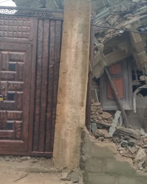 Mother and 14-year-old daughter d!e as three-storey building collapses in Anambra