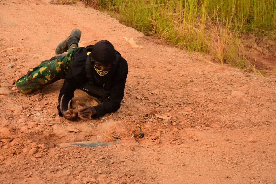 Tragedy averted as troops neutralize explosives planted by terrorists on Zamfara road