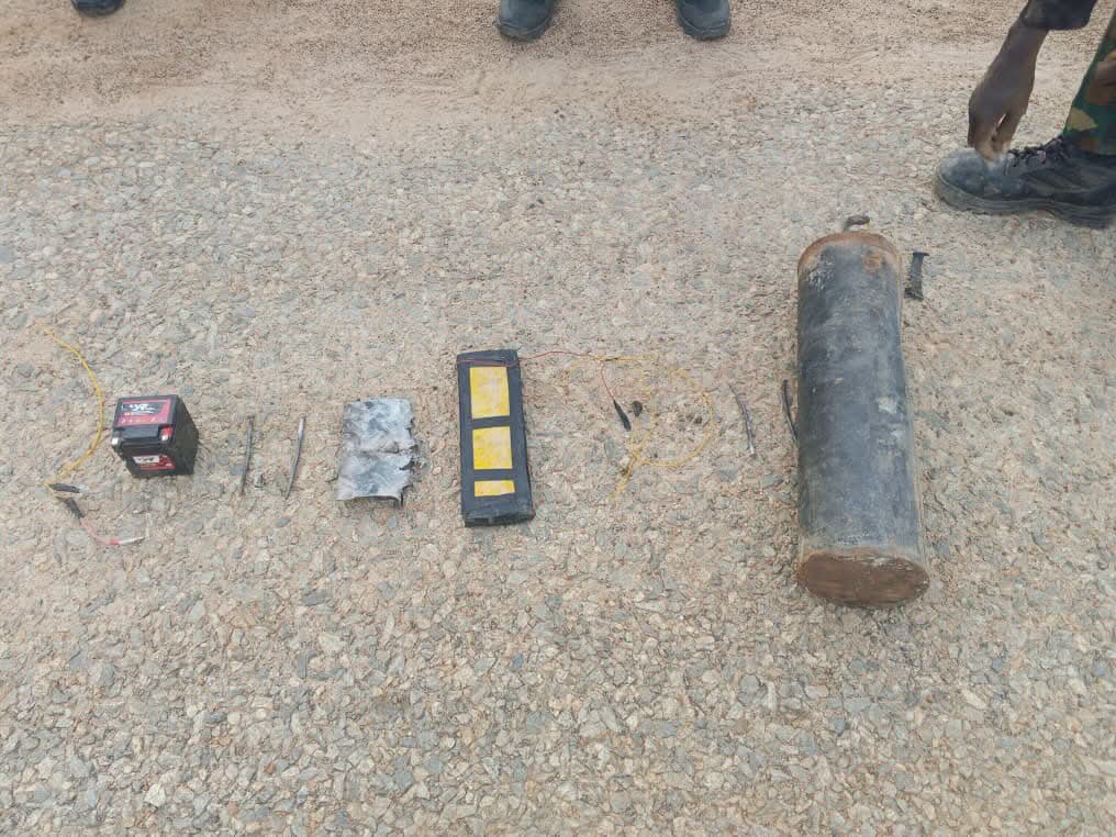 Tragedy averted as troops neutralize explosives planted by terrorists on Zamfara road
