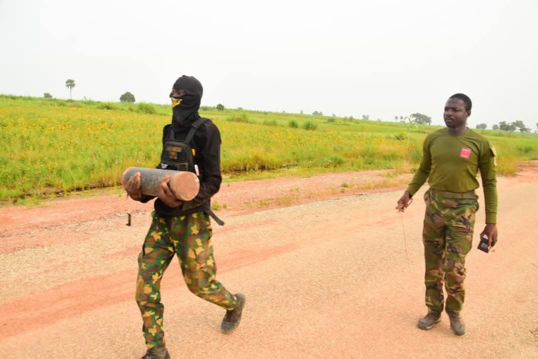 Tragedy averted as troops neutralize explosives planted by terrorists on Zamfara road