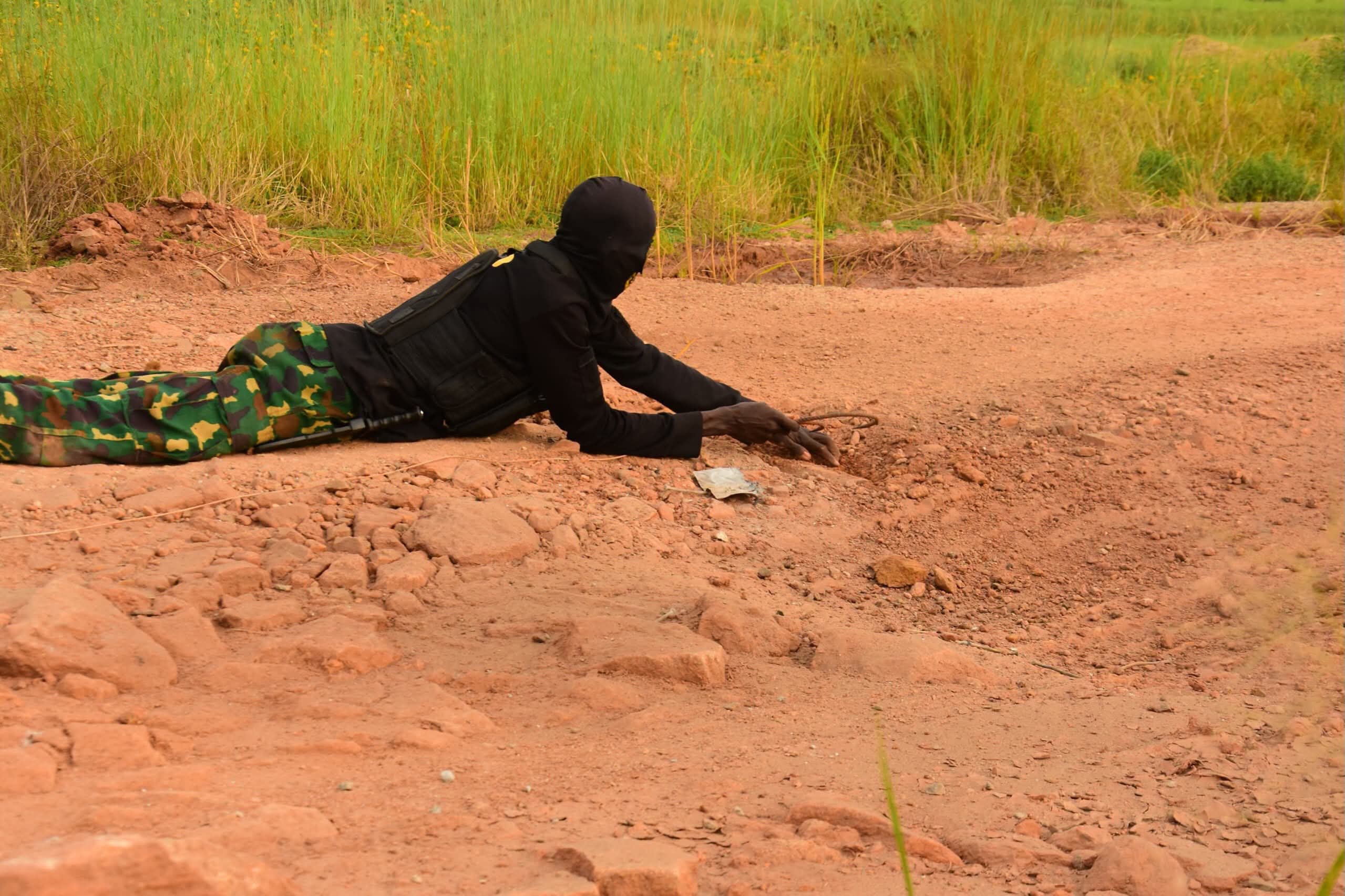 Tragedy averted as troops neutralize explosives planted by terrorists on Zamfara road
