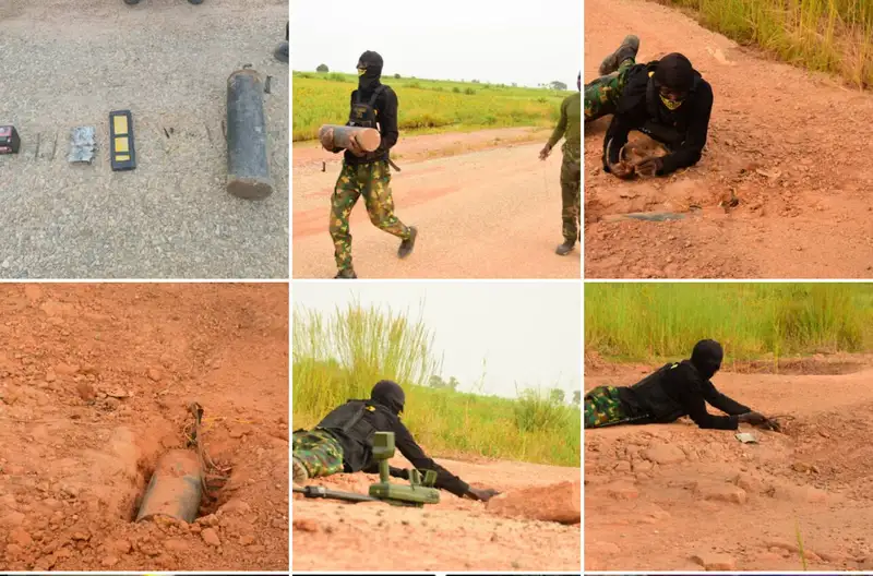 Tragedy averted as troops neutralize explosives planted by terrorists on Zamfara road
