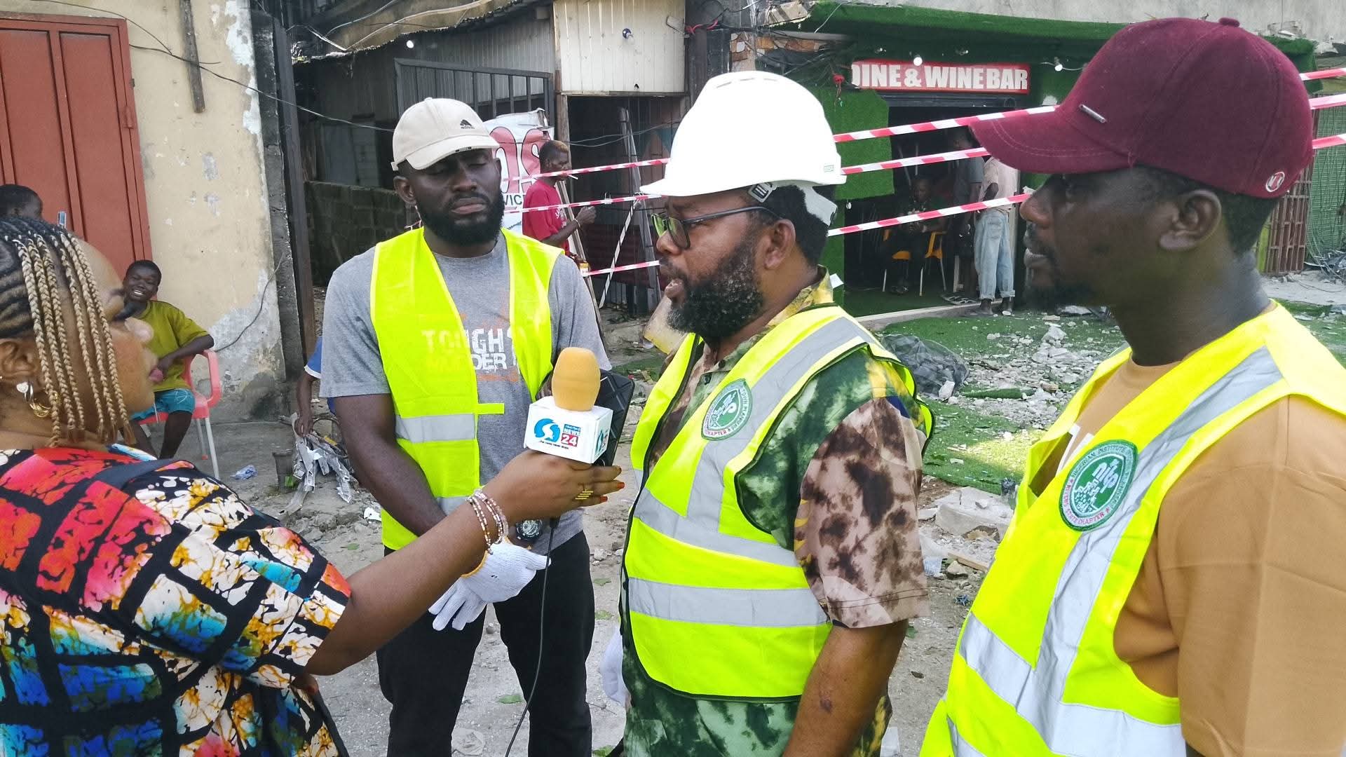 Four injured as part of 60-year-old building collapses in Rivers