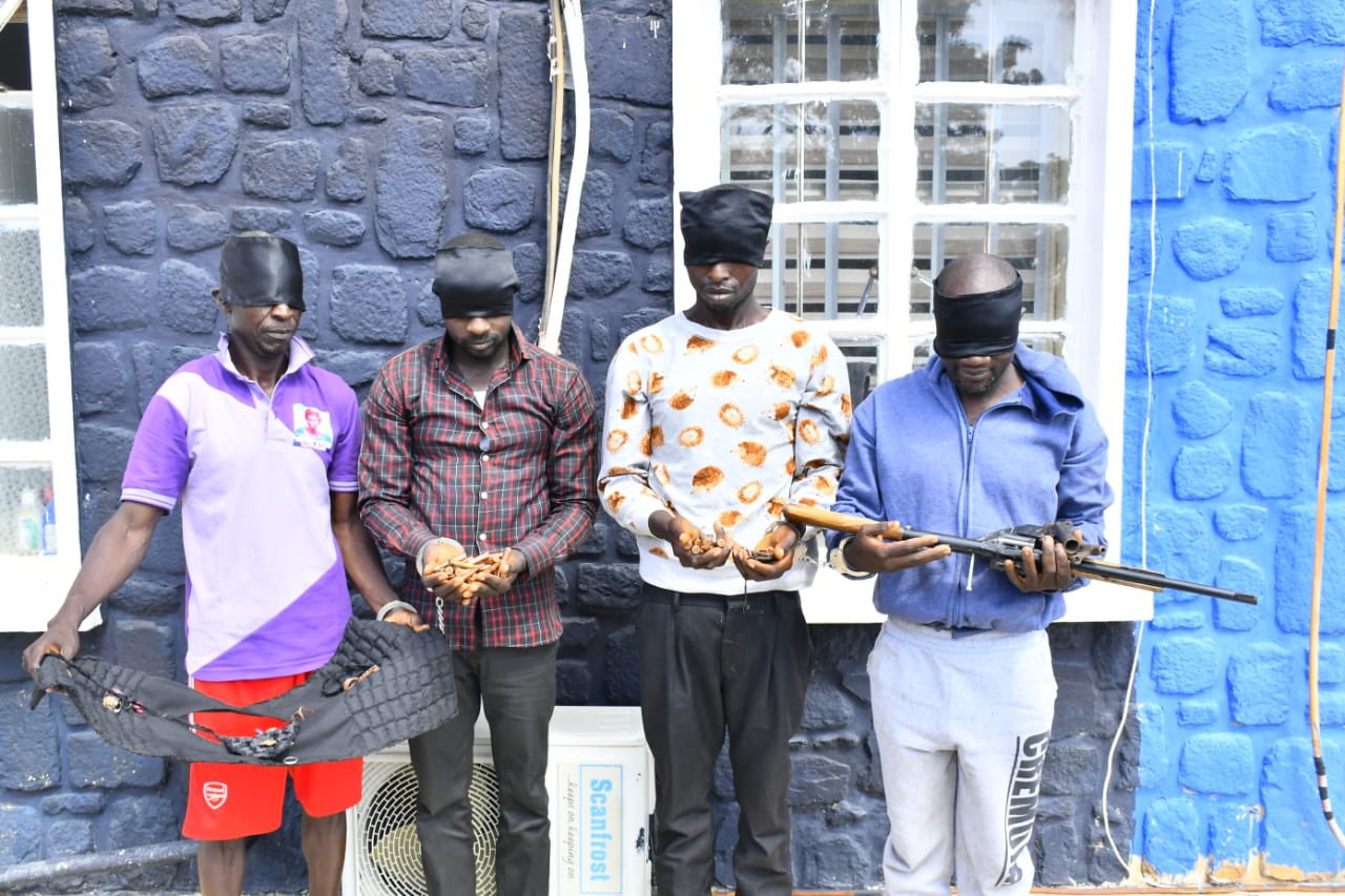 Arms fabricator and three suspected gunrunners arrested in Plateau