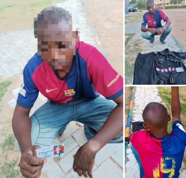 Suspected motorcycle thief arrested for impersonating police Inspector in Adamawa