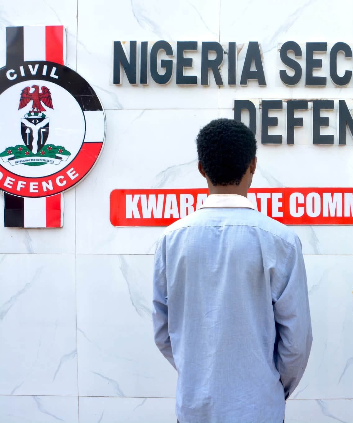 Kwara NSCDC arrests suspect over alleged trafficking of 17-year-old girl to Mali