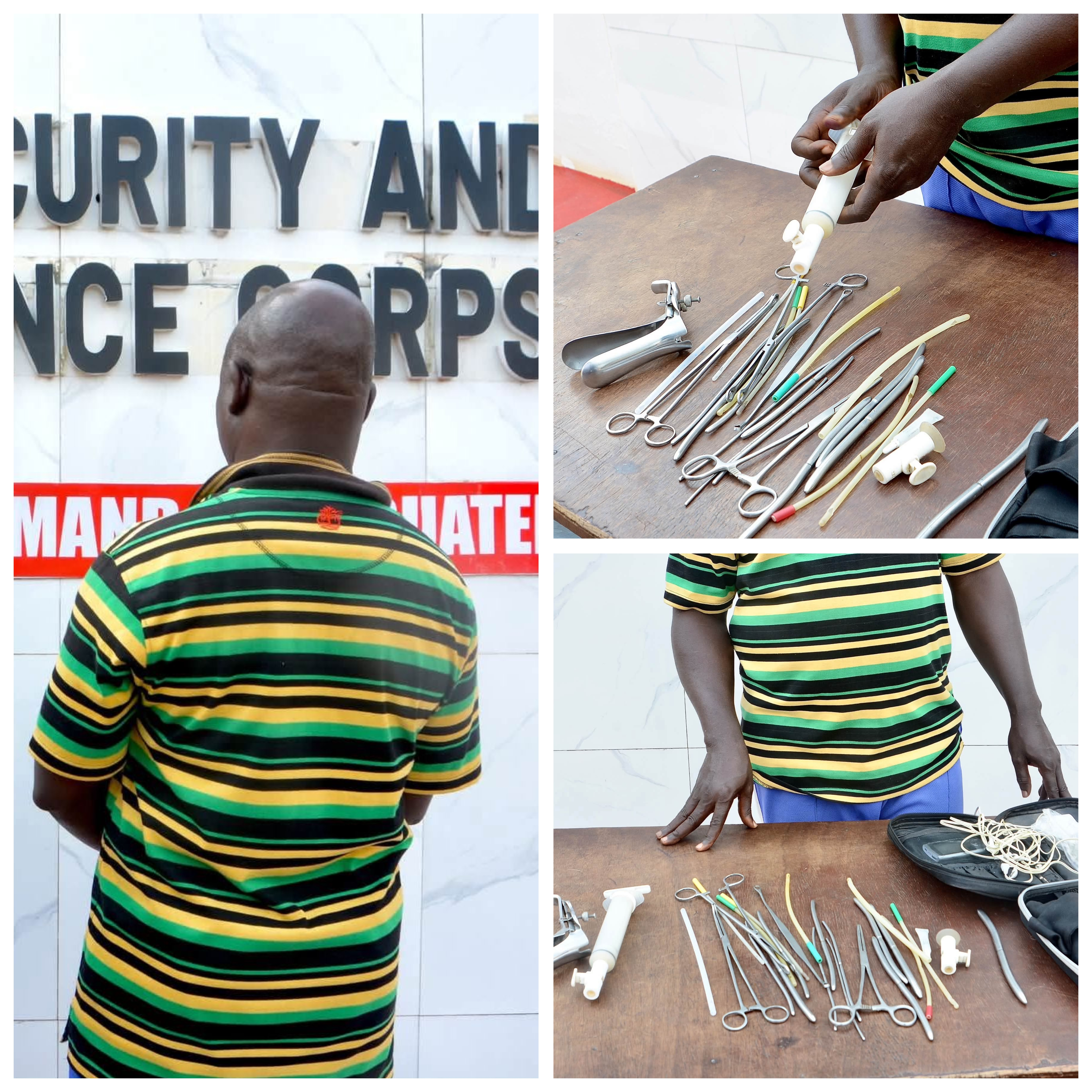 Quack doctor arrested for performing unauthorized medical procedures in Kwara