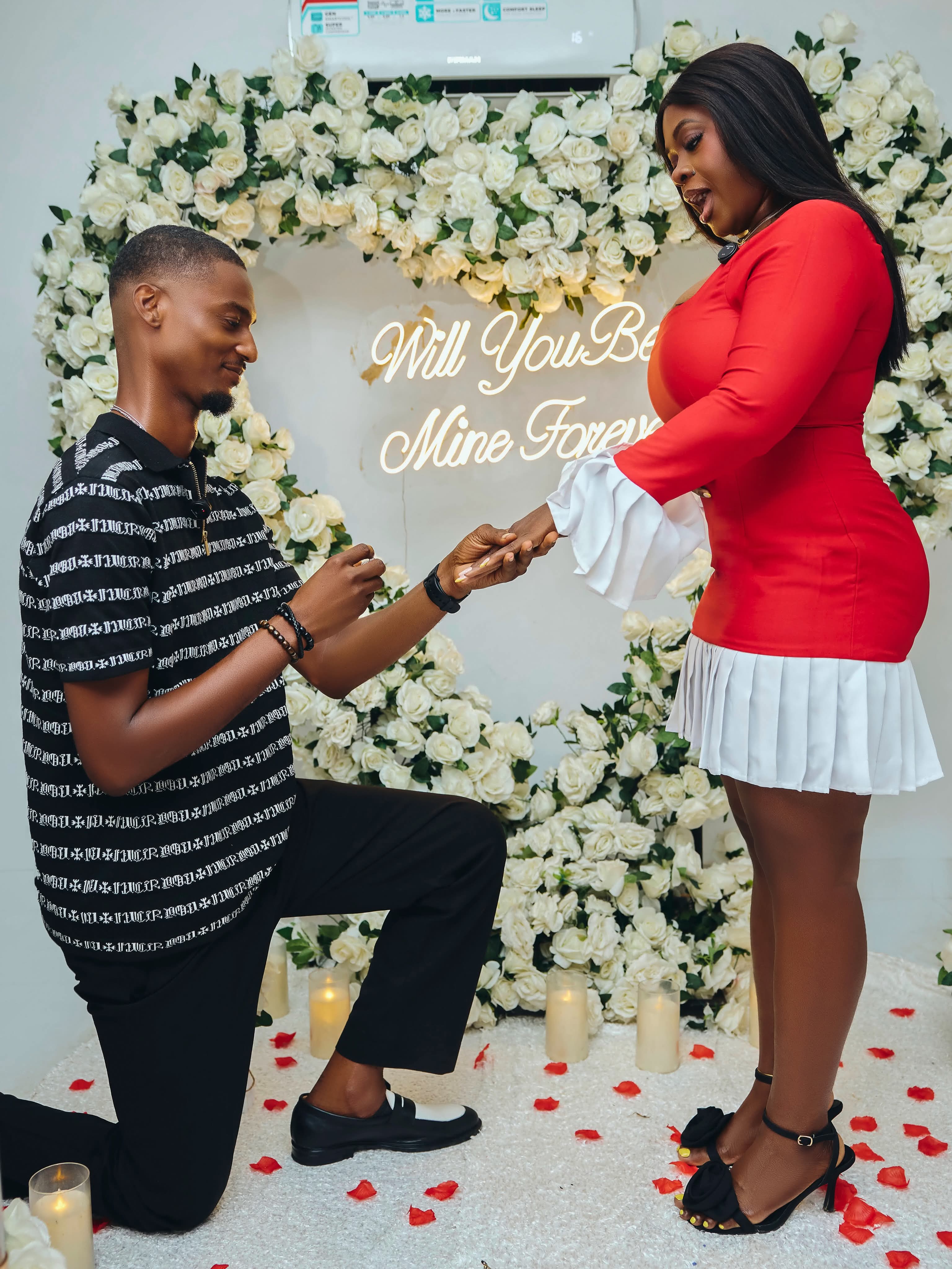 "Bad character won" - Nigerian woman writes after getting engaged to her man