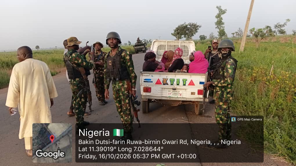 Troops rescue 27 kidnap victim including six-month-old baby in Katsina