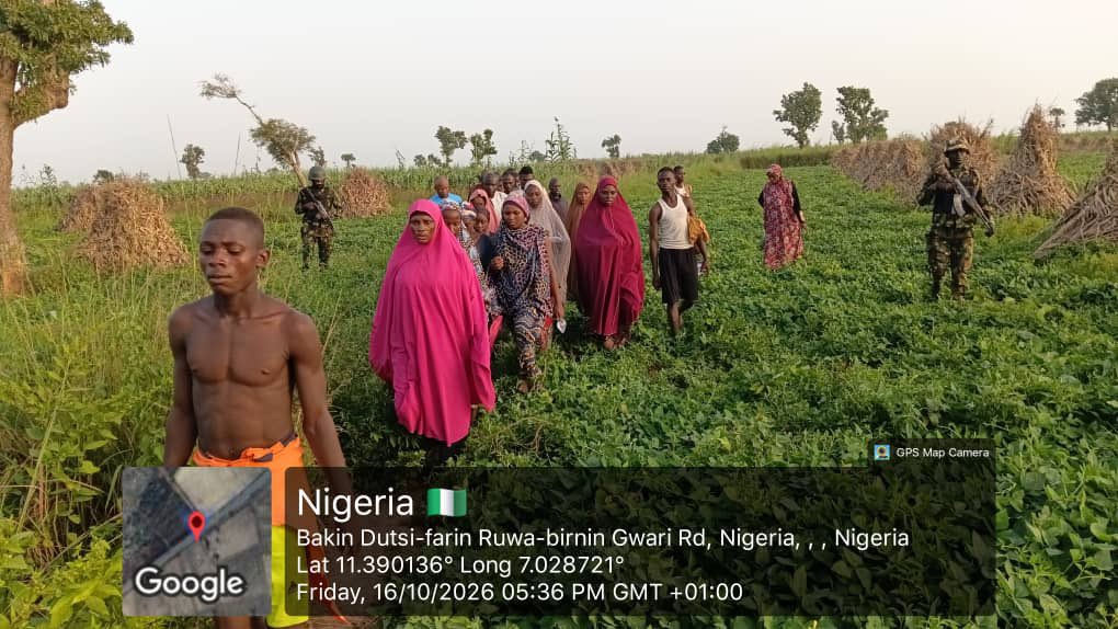 Troops rescue 27 kidnap victim including six-month-old baby in Katsina