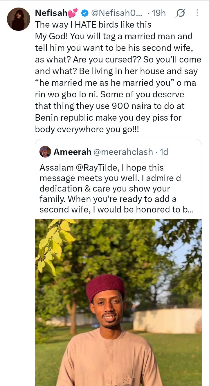 Nigerian lady faces backlash for proposing to married man after he surprised his wife with luxurious backyard