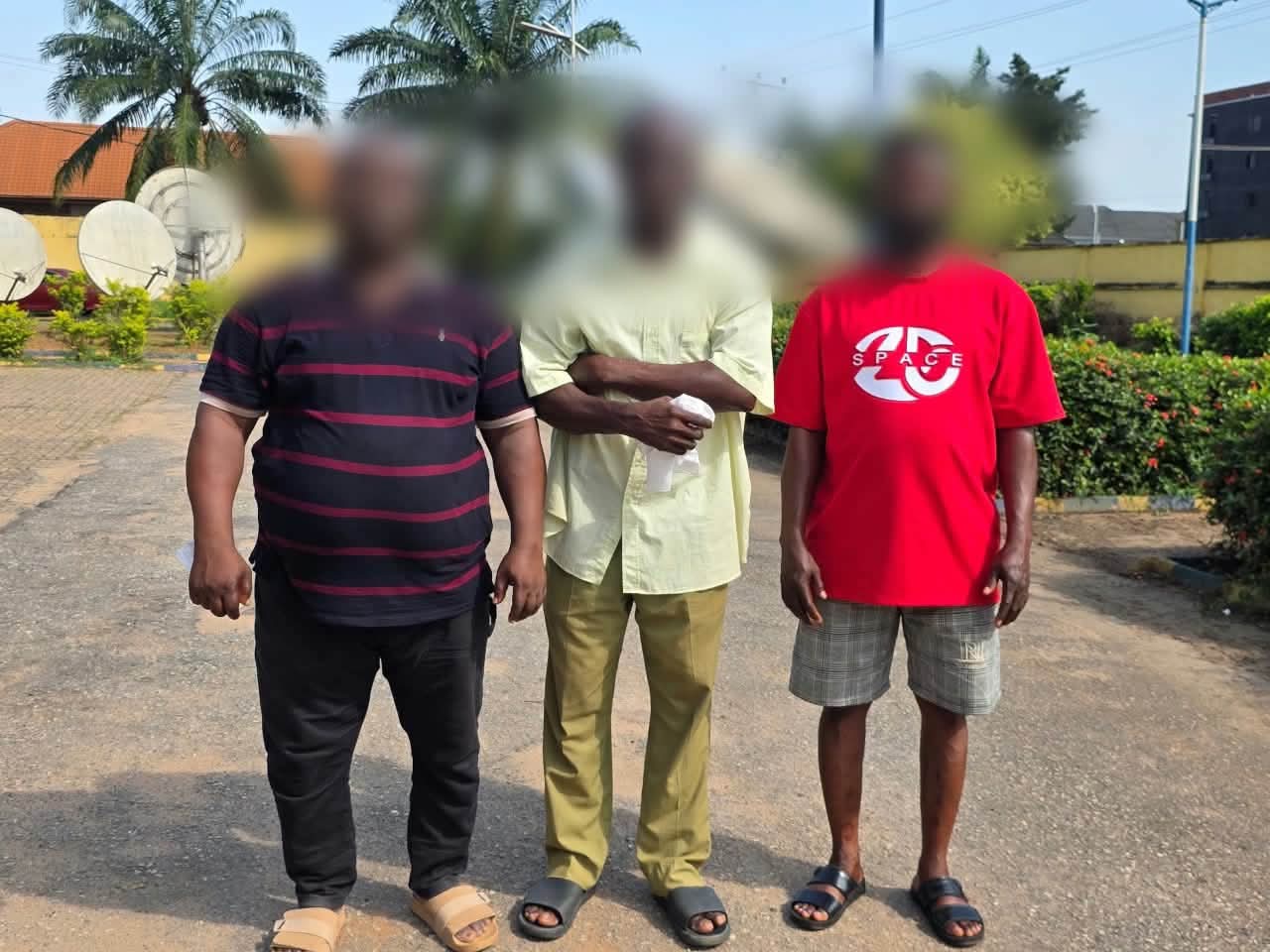 Delta police arrest 3 suspected fraudsters for impersonating top govt officials, defrauding community leader