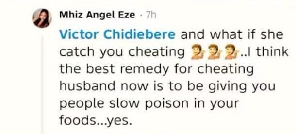 It's time to normalise autopsy - Nigerian woman says after lady suggested women should poison cheating husbands