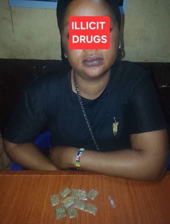 Female drug dealer arrested with Colorado and Ice in Bauchi