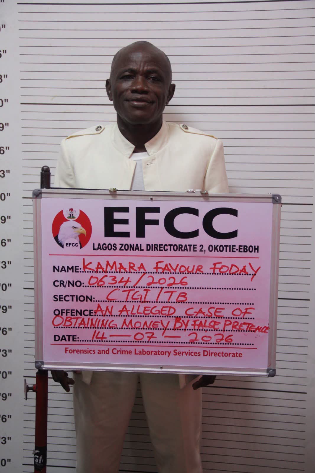 Sierra Leonean arraigned for alleged $190,324 fraud in Lagos