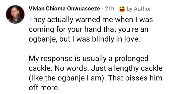 Nigerian women share their husbands' favourite lines during quarrel