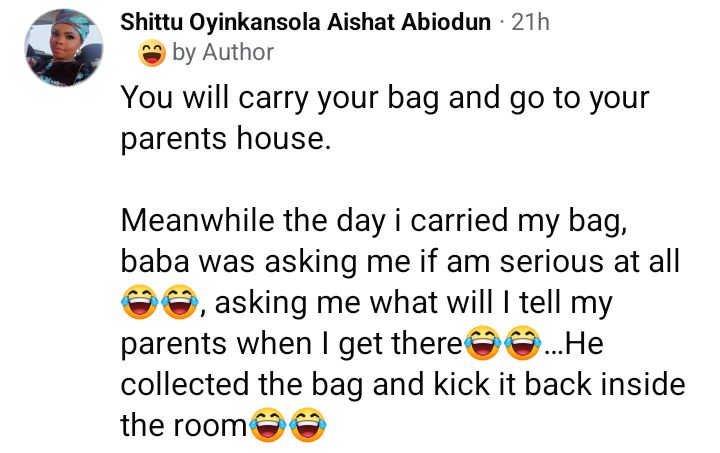 Nigerian women share their husbands' favourite lines during quarrel