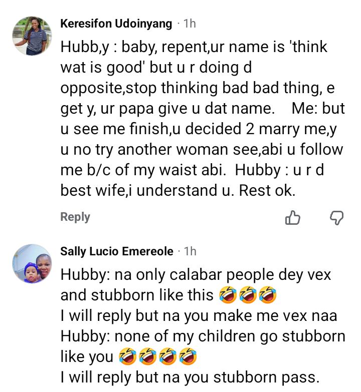 Nigerian women share their husbands' favourite lines during quarrel