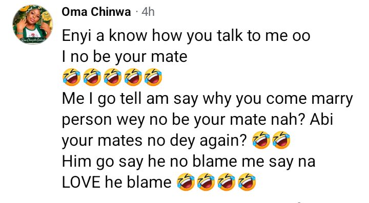 Nigerian women share their husbands' favourite lines during quarrel