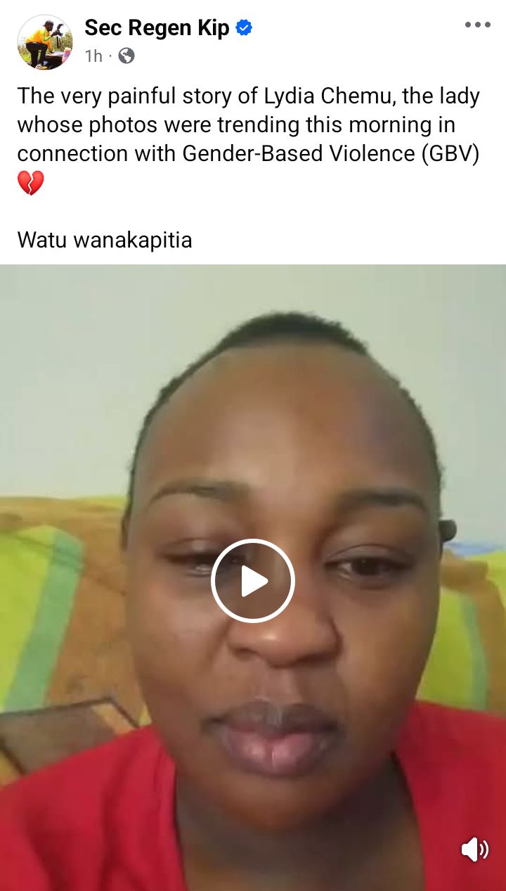 Kenyan woman shares her personal testimony of surviving domestic abuse
