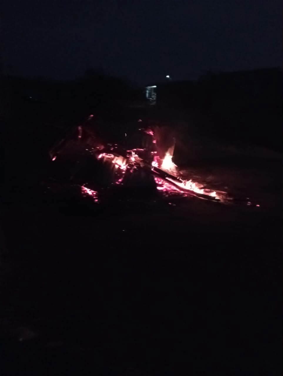 Newborn baby and parents escape as fire razes apartment in Kwara