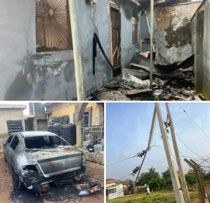 Newborn baby and parents escape as fire razes apartment in Kwara