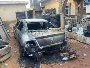 Newborn baby and parents escape as fire razes apartment in Kwara