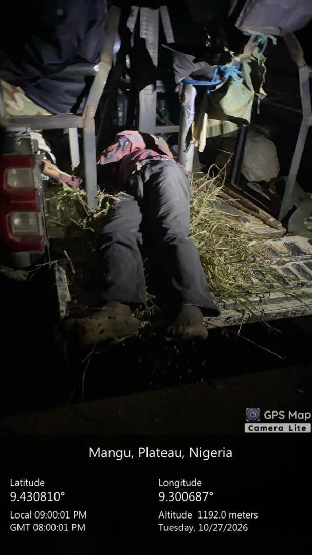 Troops recover corpse of missing man in Plateau