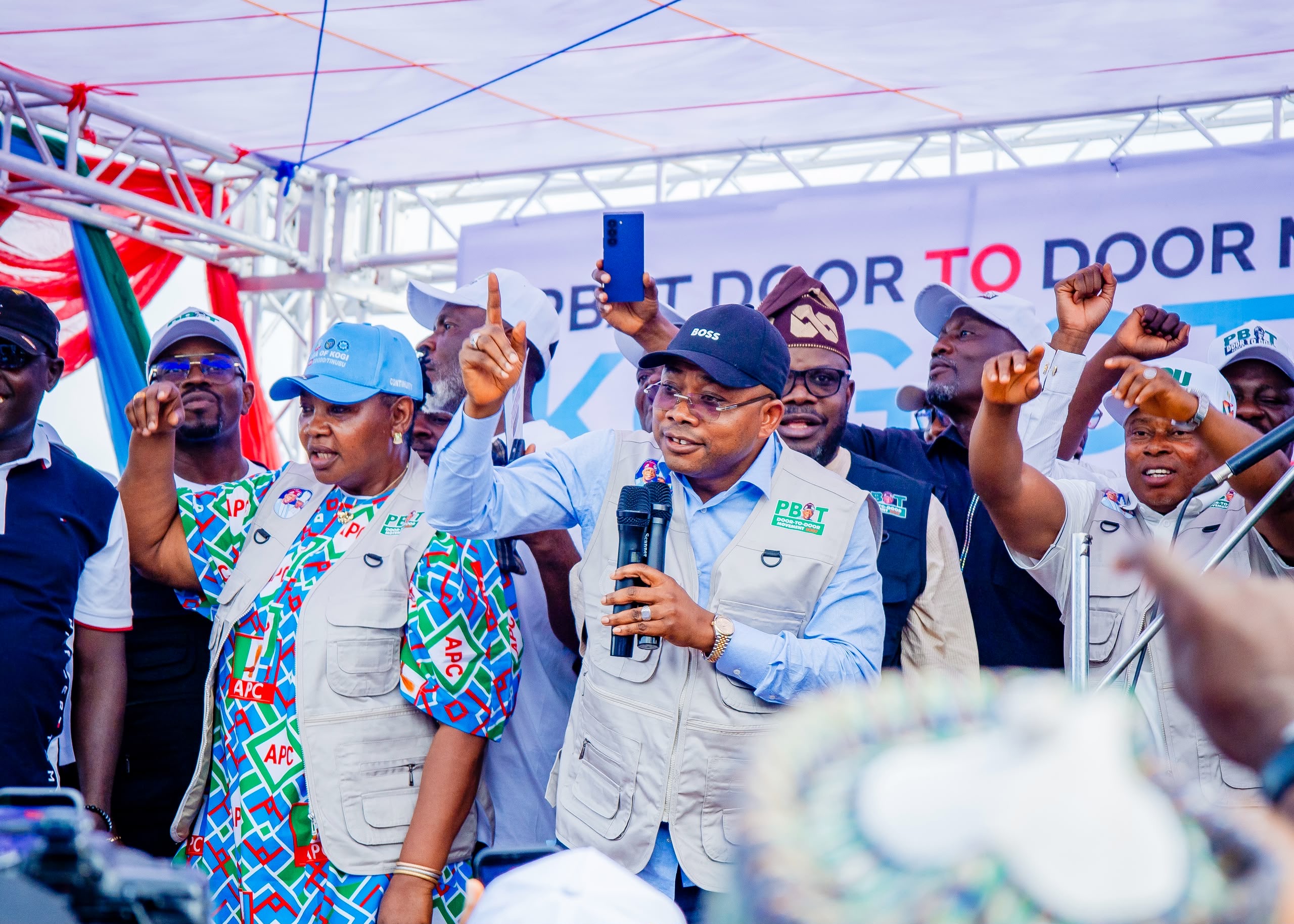 Governor Ododo, Pondi, Guwor, Otuaro others attend PBAT Door-To-Door Movement inauguration in Kogi State