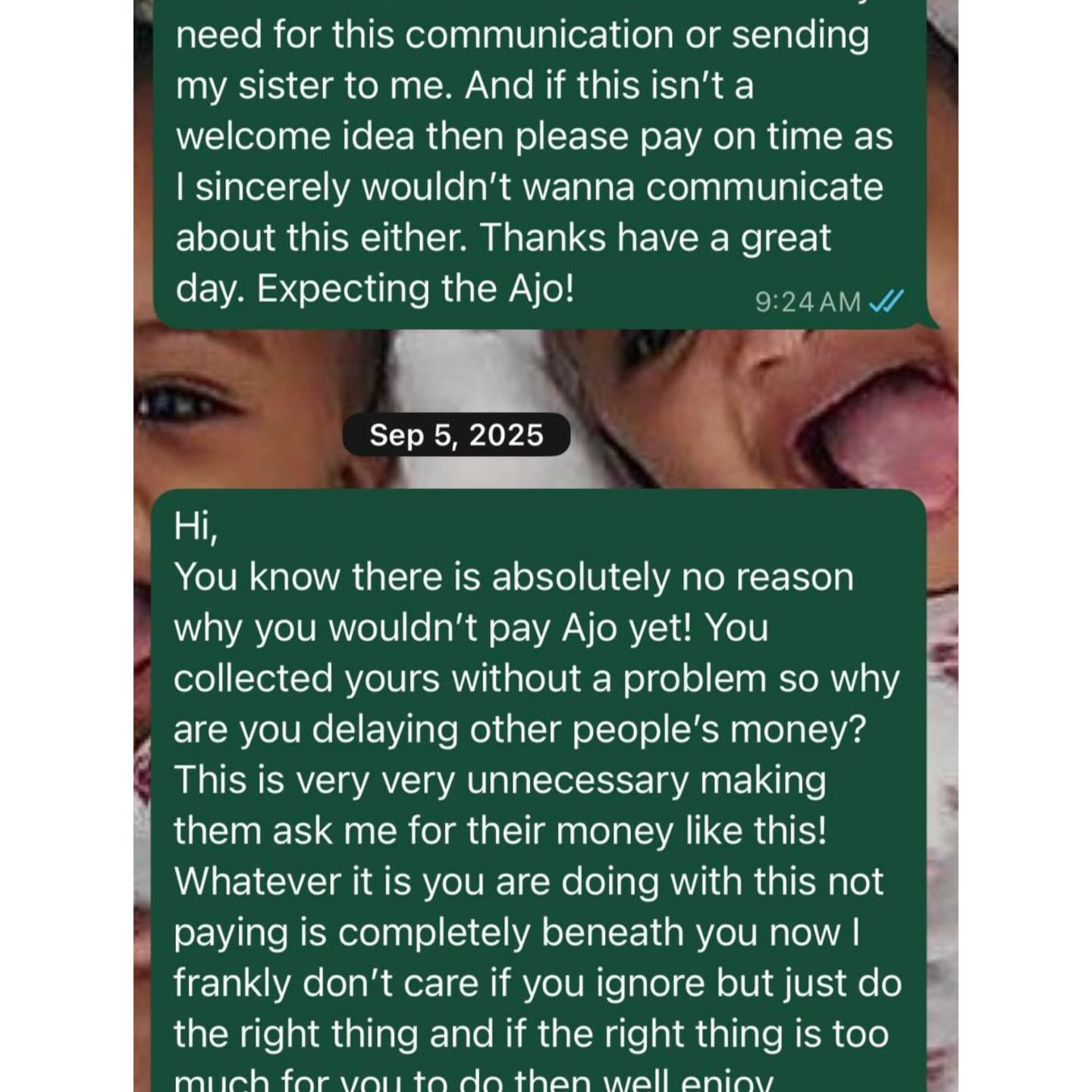 Friend of Mayowa Lambe, ex-wife of OAP Roby Ekpo, speaks in her defence