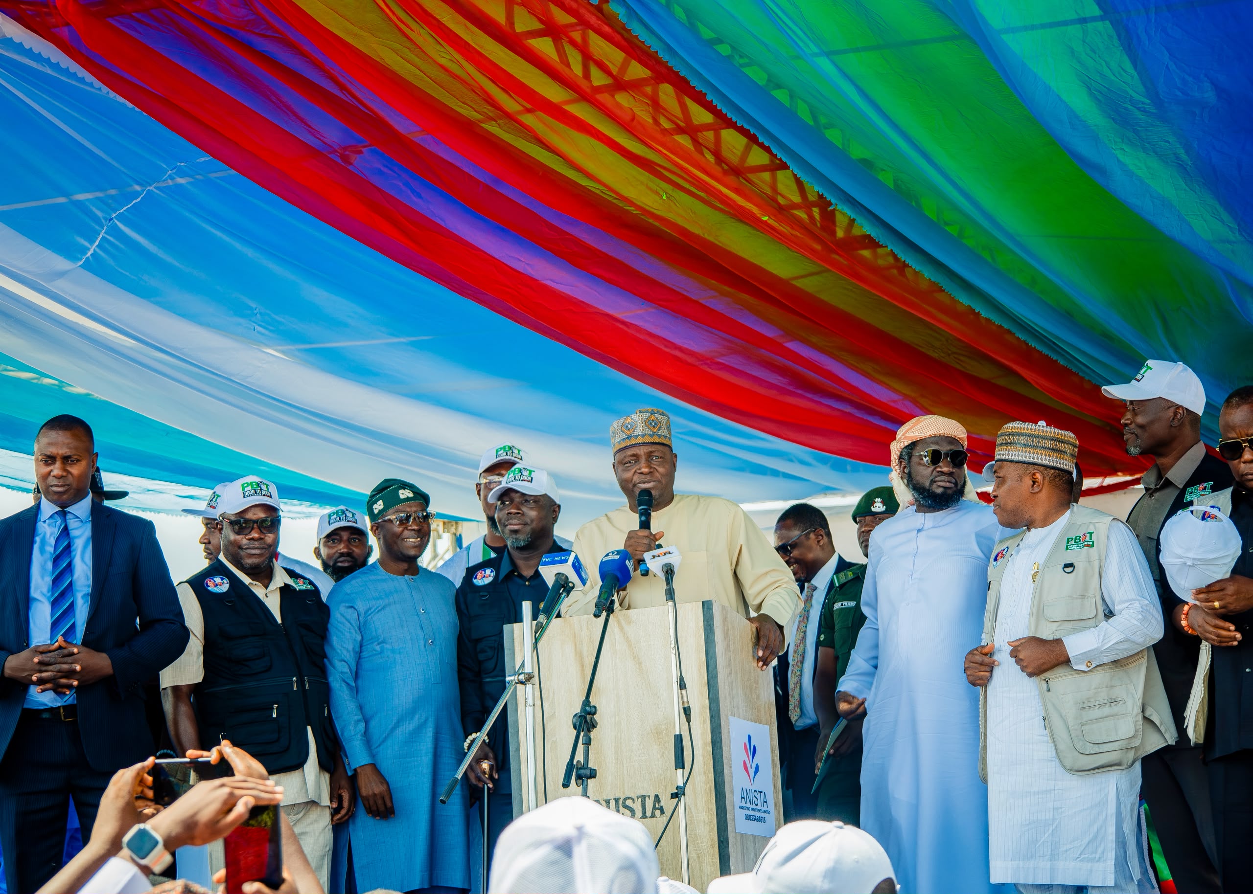 Tompolo Donates 25 Campaign Vehicles As Governor Mutfwang, Apc Chairman Yilwatda Inaugurate Pbat Door-To-Door Movement In Jos