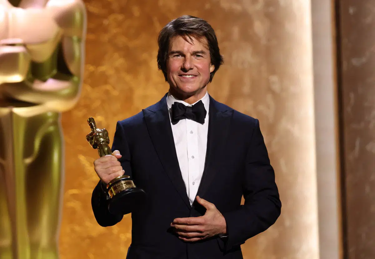Actor, Tom Cruise receives Honorary Oscar for illustrious career