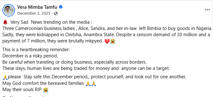 Police arrest shrine chief priest and three others over m8rder of three Cameroonian women in Anambra