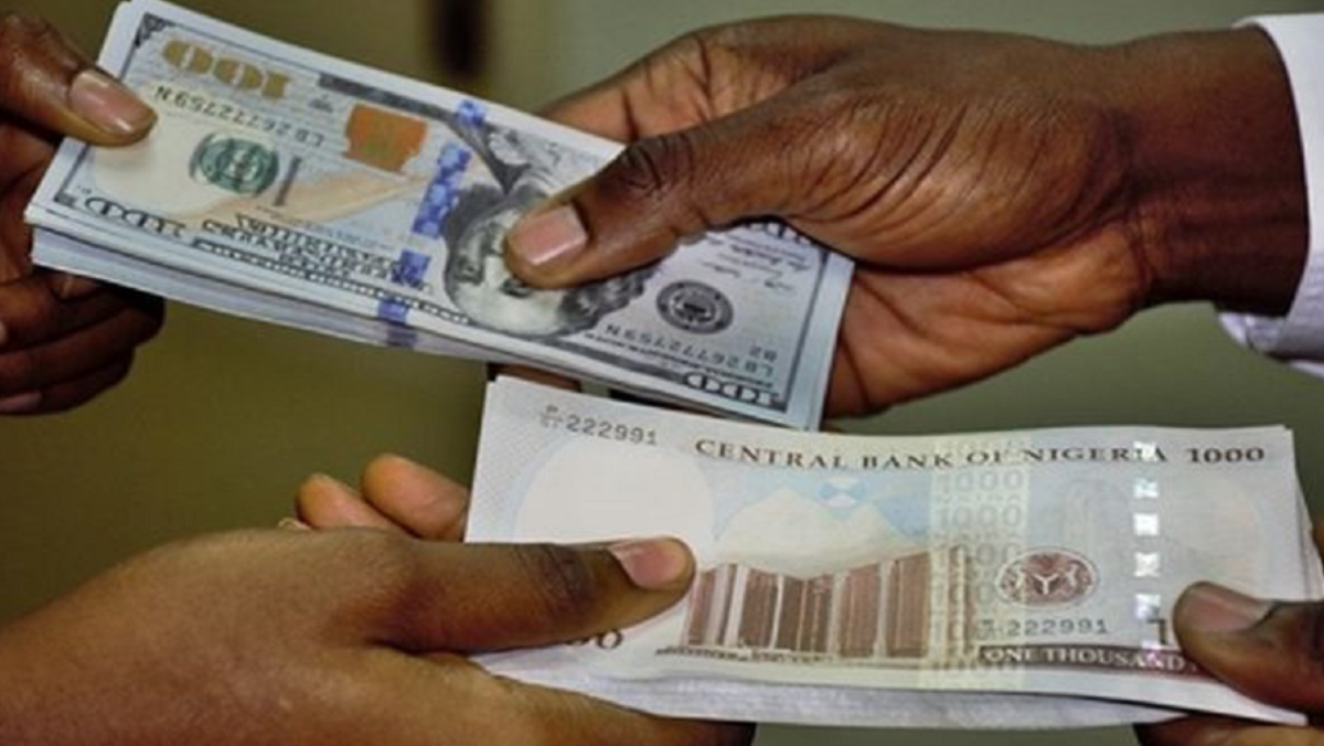 Dollar to Naira exchange rate today