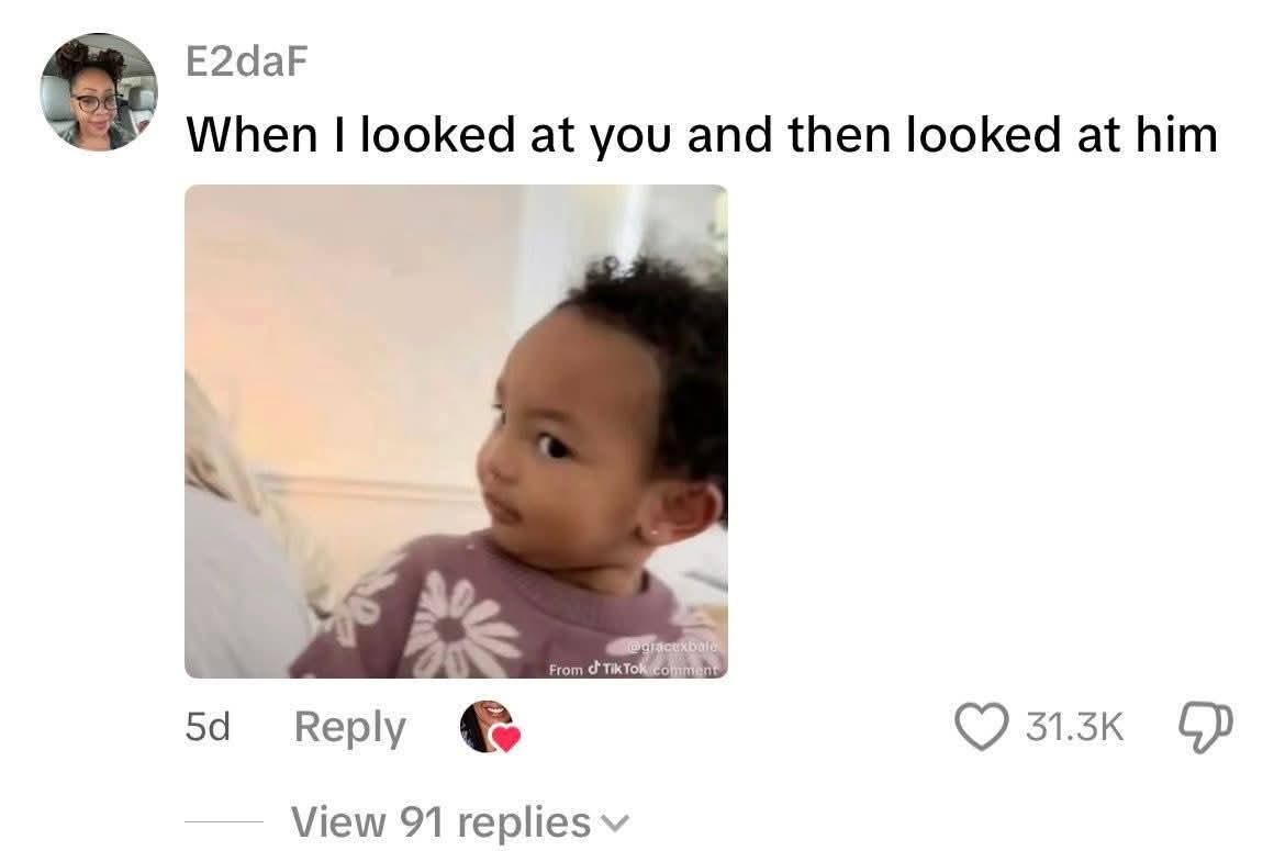 Hilarious reactions as woman shares photos of her man who cheated on her