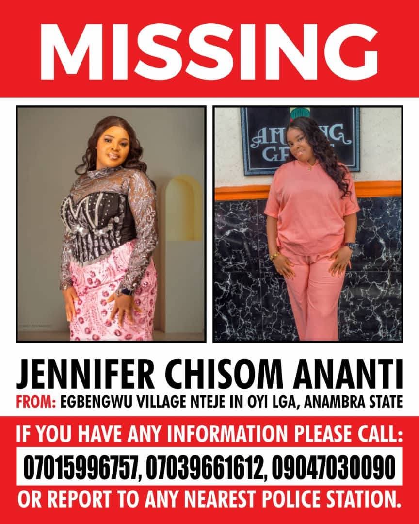 Lady goes missing on wedding day as husband to be suspects foul play